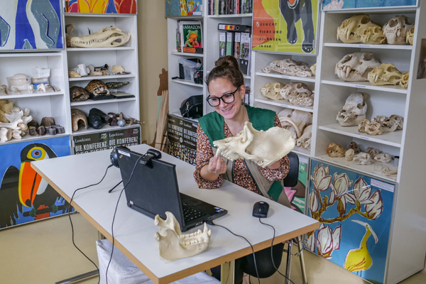 virtuelle Lehrstunde aus der Wilhelma Foto: Wilhelma Stuttgart